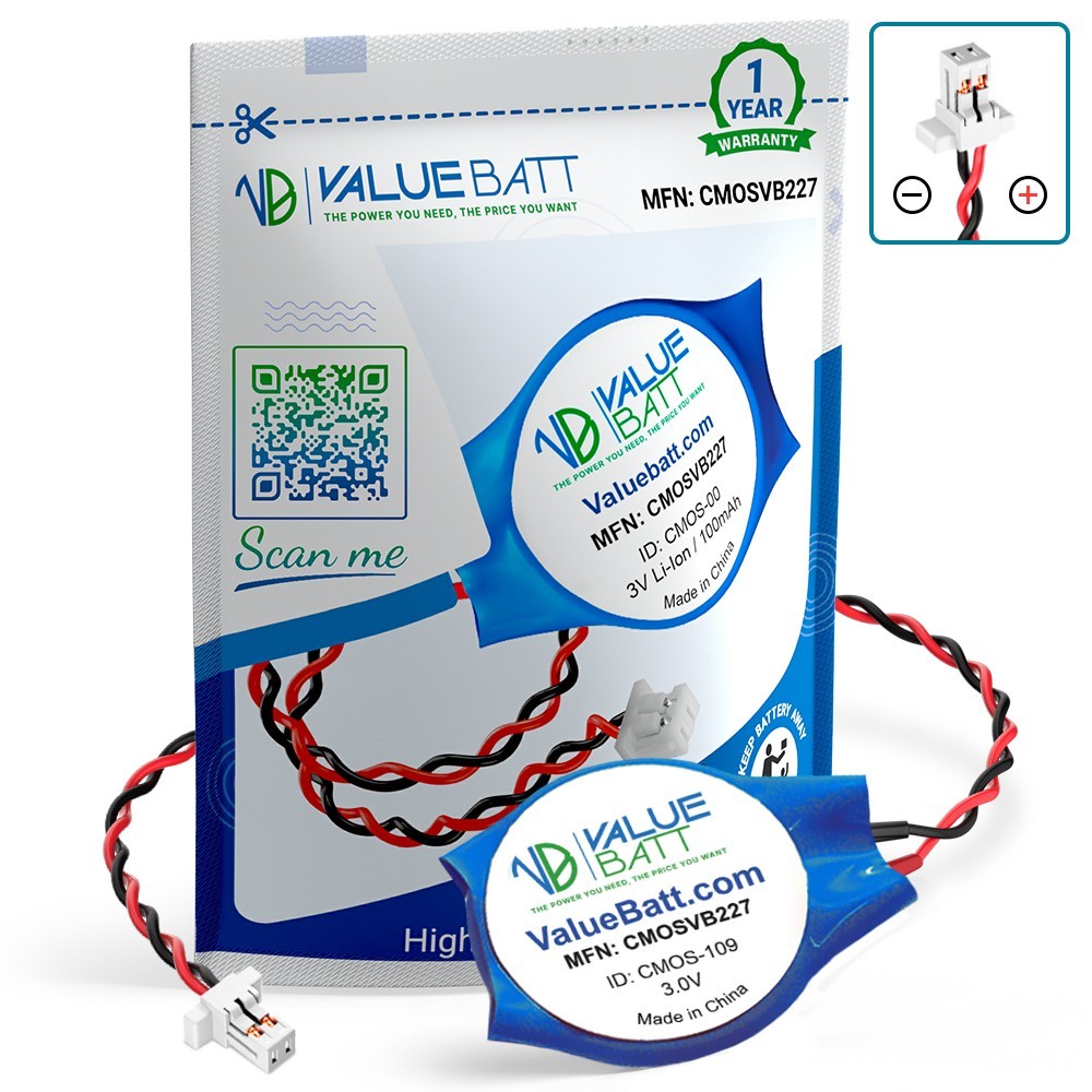 RTC CMOS BIOS Battery 23.21212.091 For Acer Spin 3 SP314-54N Spin 1 SP111-31