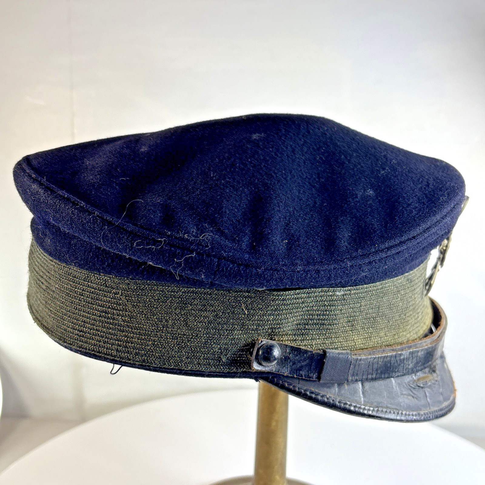 rare Civil War Kepi Hat Cap 5th Maryland Militia Military Society Goods 6C49