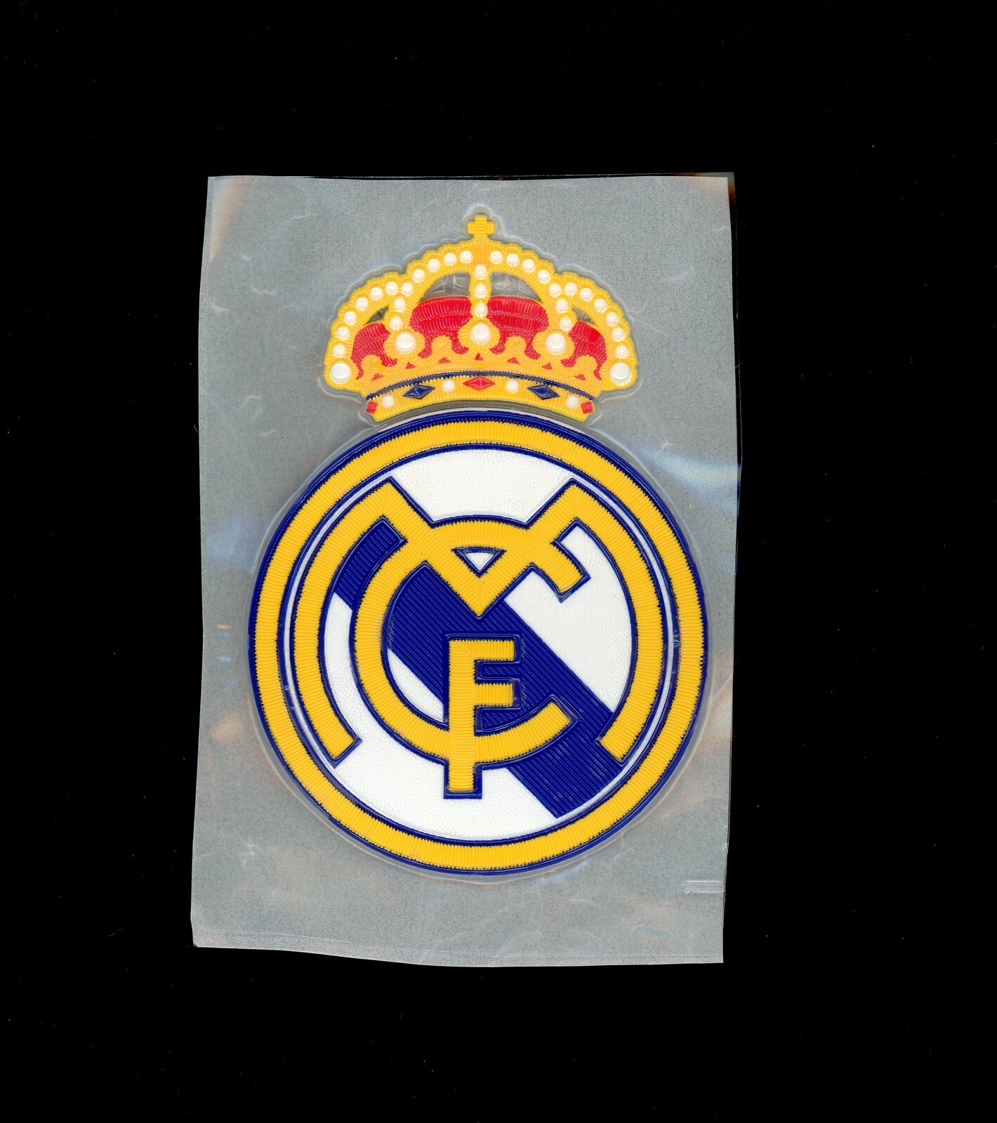 Real Madrid Patch Iron On Player Version Crest Badge La Liga UCL Los Blancos