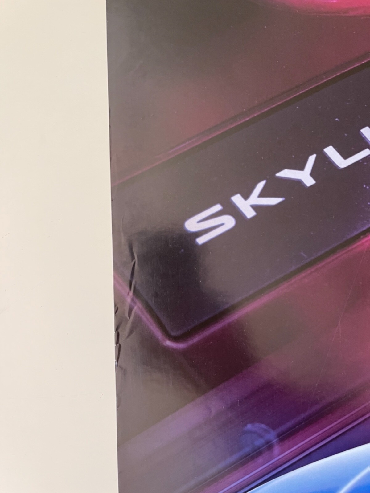 NISSAN SKYLINE 34 GTR, OFFICIAL LICENSED 2000’s POSTER