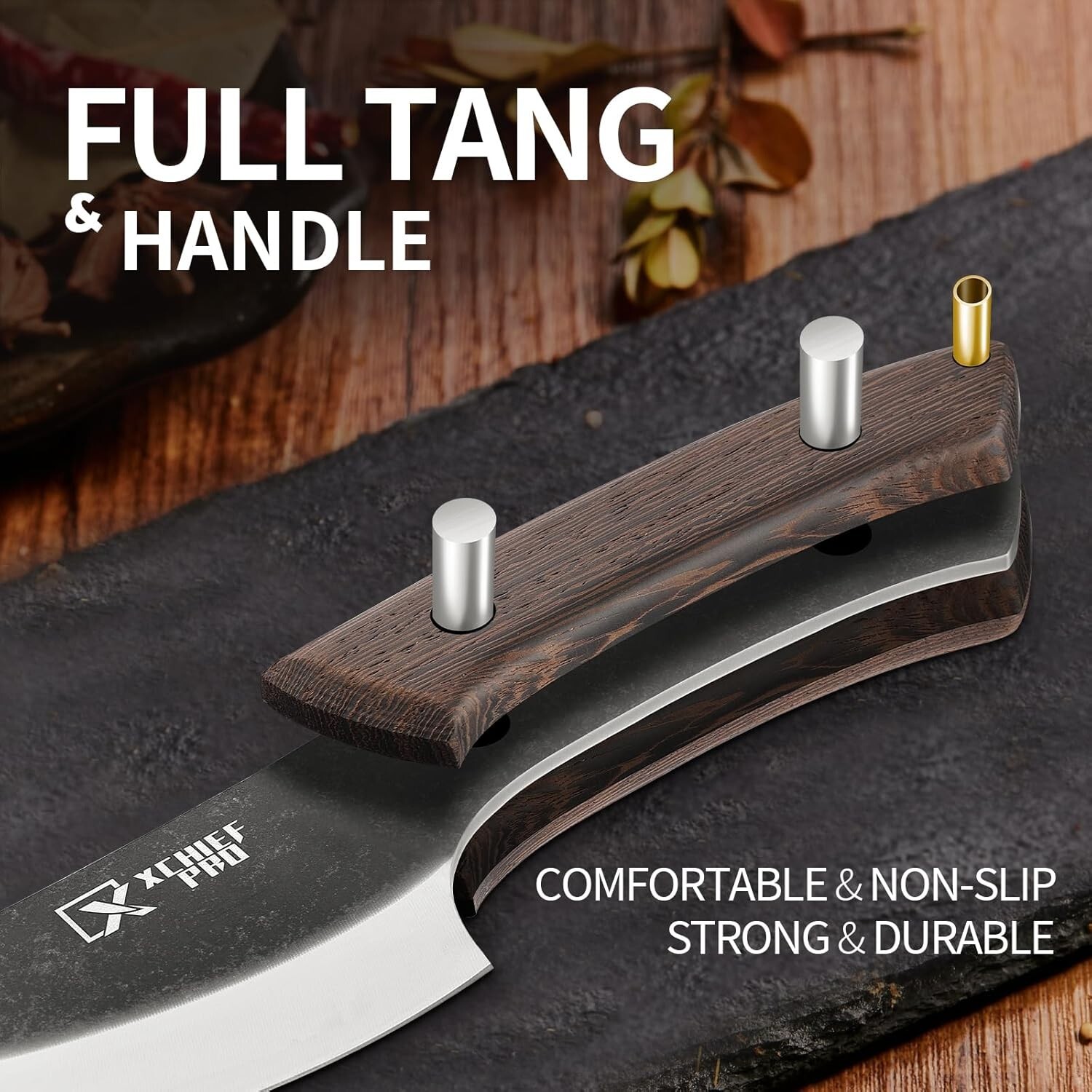 Viking Chef Knife Japan Kitchen Meat Cleaver Butcher Boning Knife Asian Kitchen