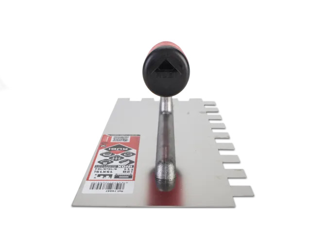 Rubi Stainless Steel Square Notch Trowels