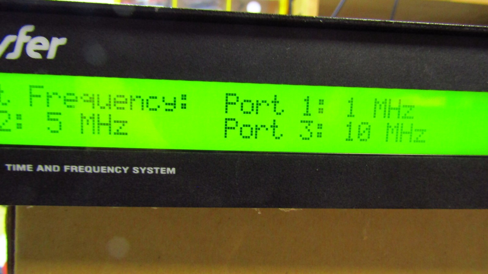 FEI-ZYFER GPStarplus 565 time frequency system GPSDO, Trimble GPS, Morion MV201