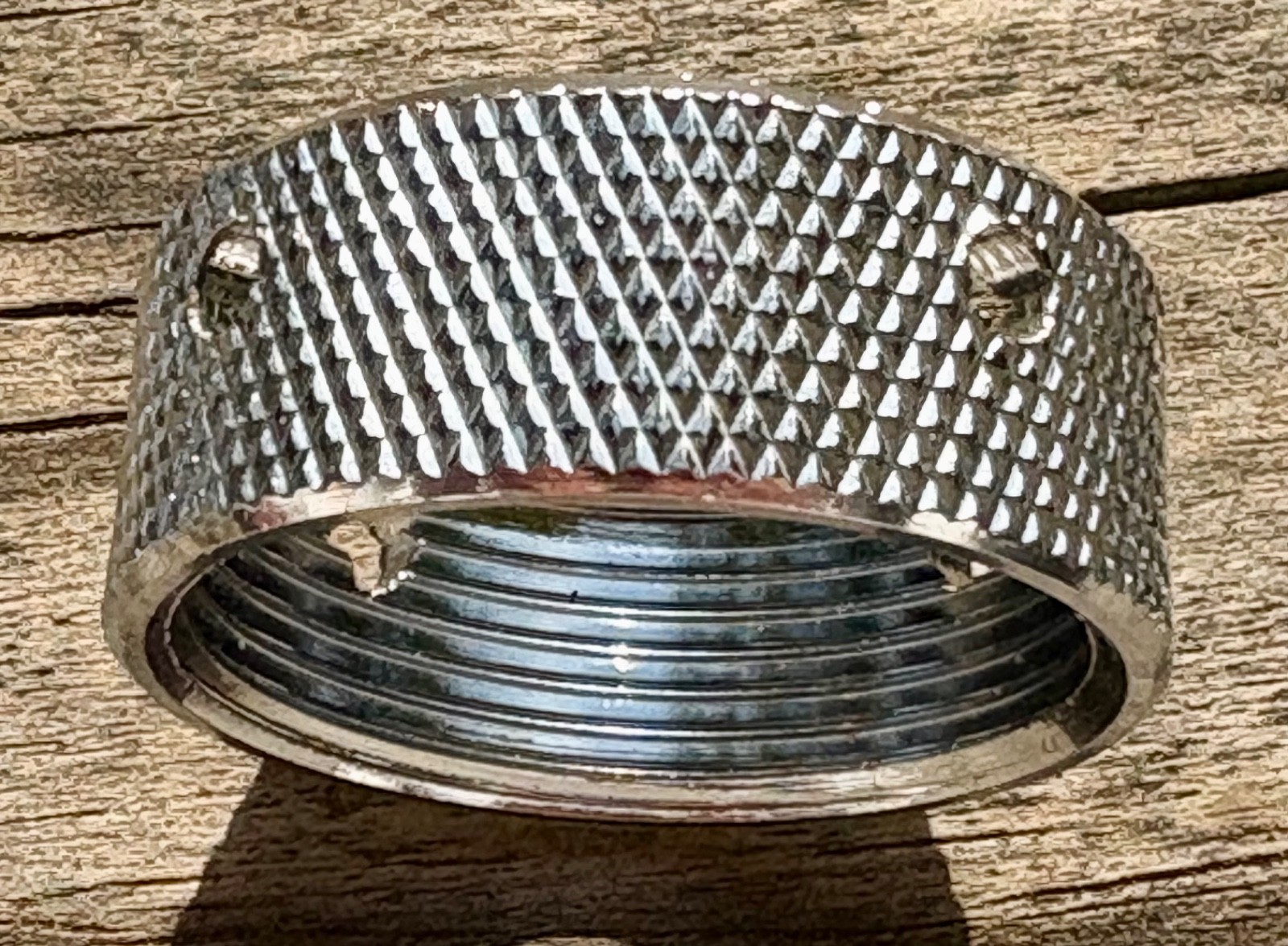 Faucet Coupling Ring-Knurled S/S