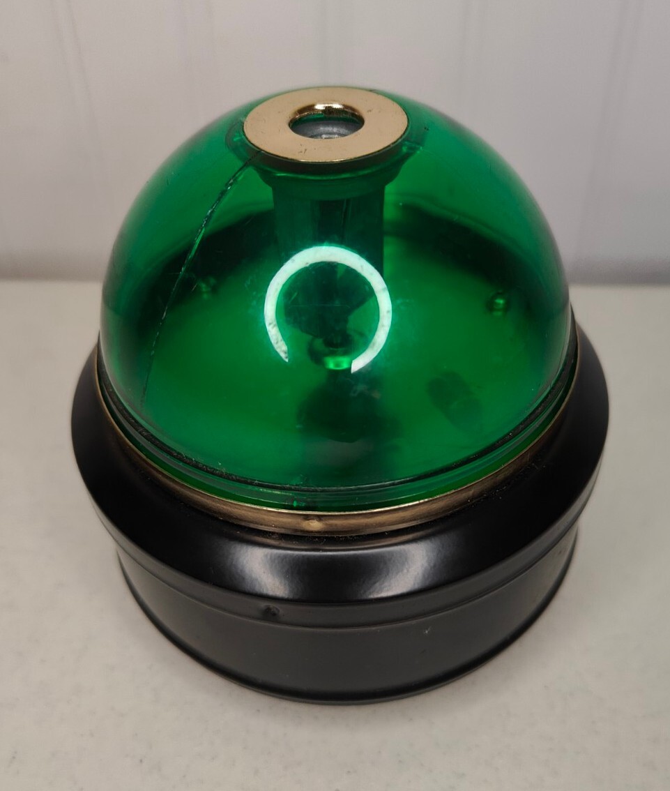 WORKING VTG Presto Automatic Pencil Sharpener Green Dome Mad Men Don Draper Desk