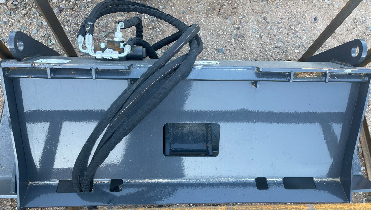 72" Vibratory Plate Soil Gravel Compactor Skidsteer Attachment Kubota Bobcat CAT