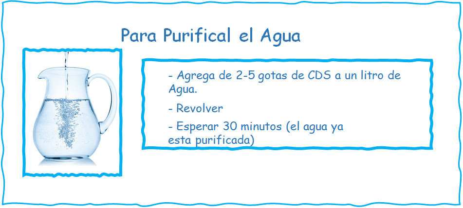 CDS Water Purification Solution 250ml 8oz (Ready to use)