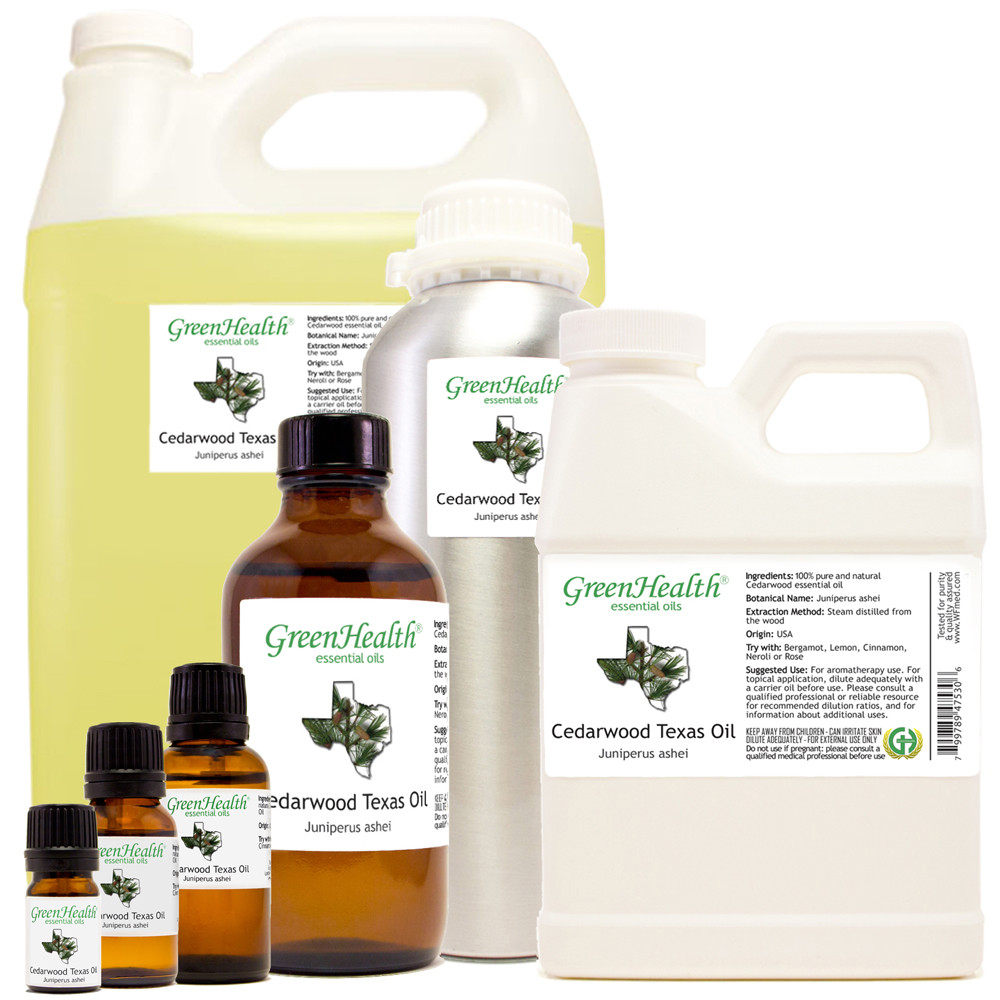 Cedarwood (Texas) Essential Oil 100% Pure Many Sizes Free Shipping