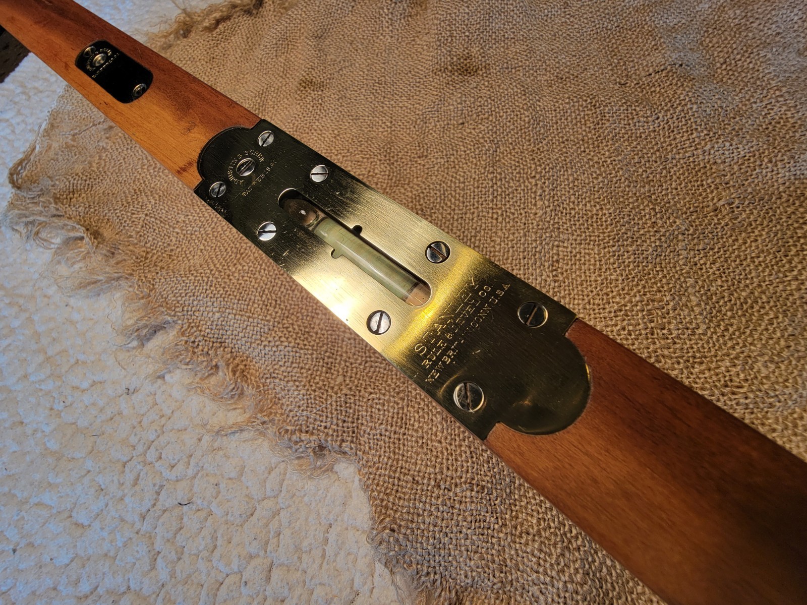 Antique STANLEY No. 3 Level 100% Restoration 26" Cherry Exc.