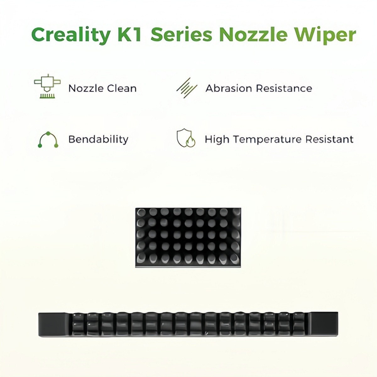 5pcs Creality K1 Series Multi-Color Upgrade Nozzle Wiper Kit