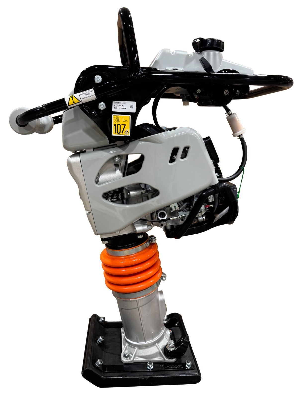 Multiquip Mikasa MTX60HD Honda GX100 Engine with Diaphragm Carb