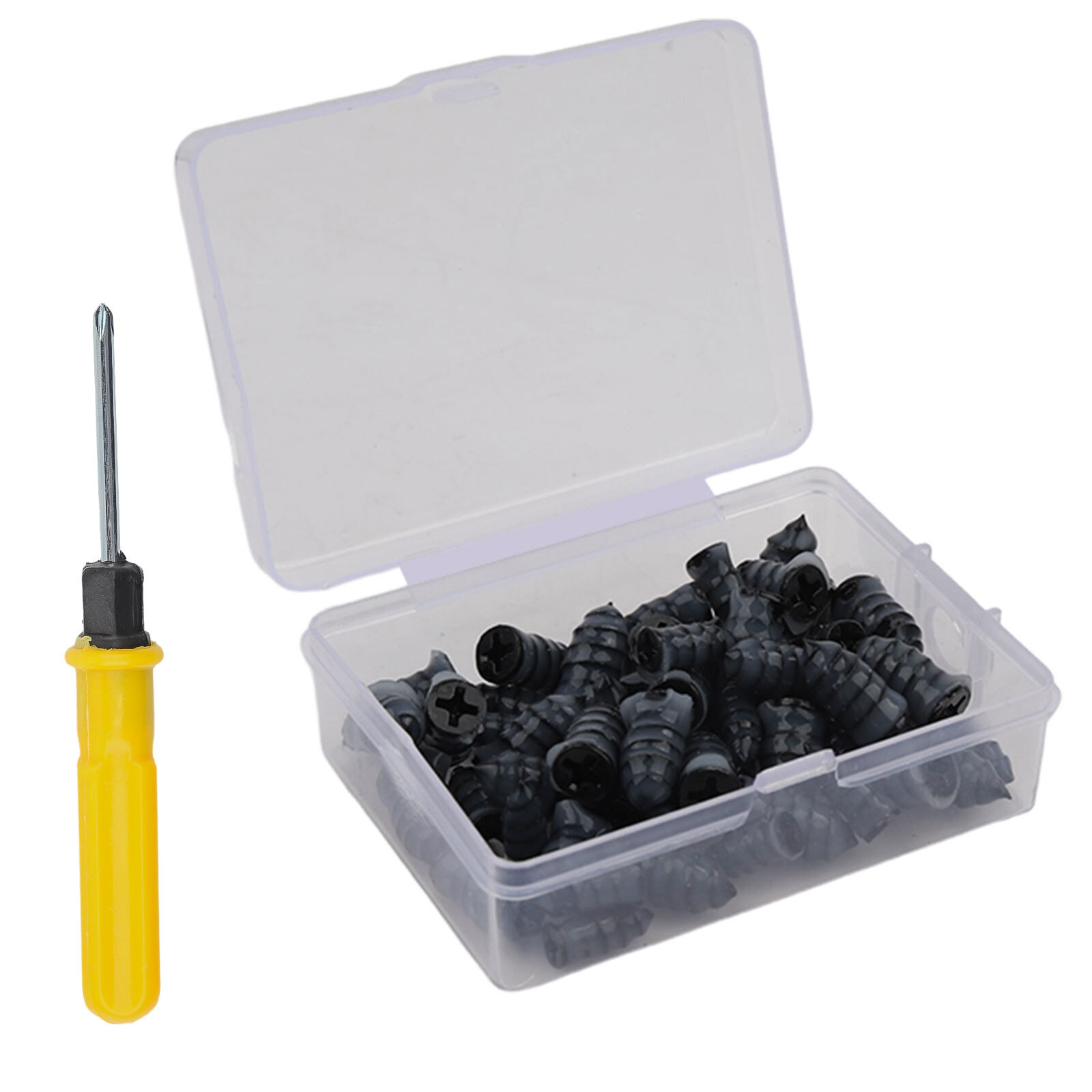 60X Tire Repair Kit DIY Flat Tire Repair Car Truck Motorcycle Home Plug Patch