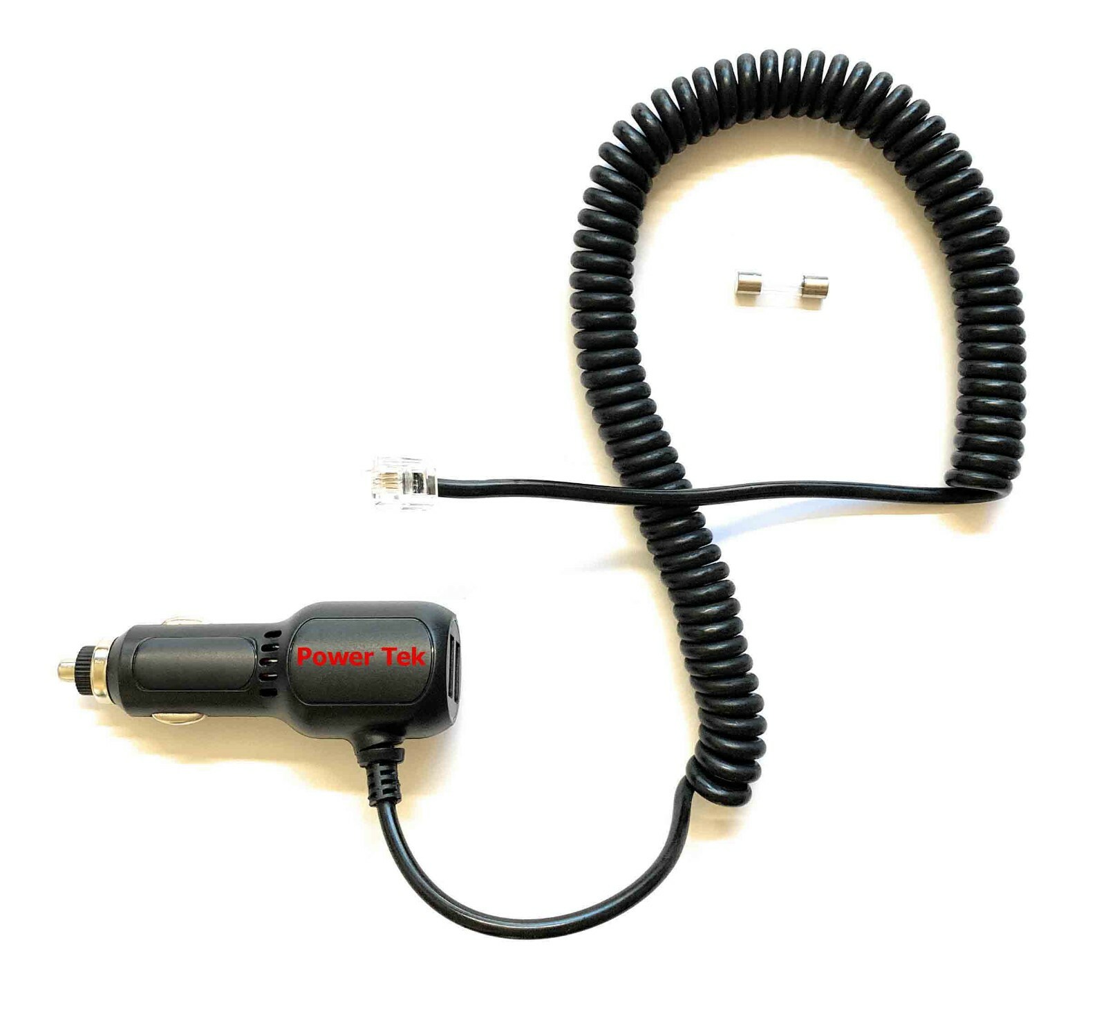 CAR Coiled Power Cord with USB for Escort MAX 360, MAX 360C Radar Detector