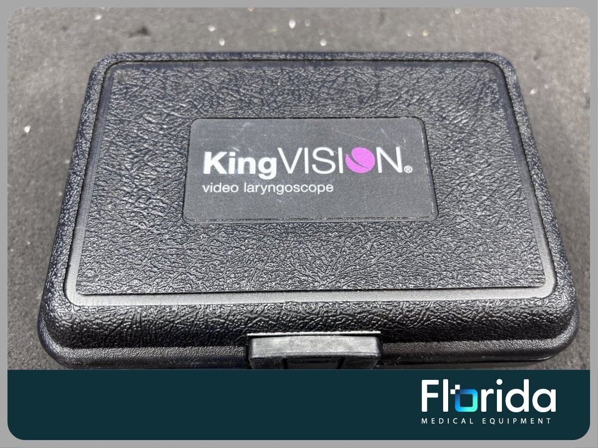 Kingvision Video Laryngoscope Set With Case And Batteries Bundle