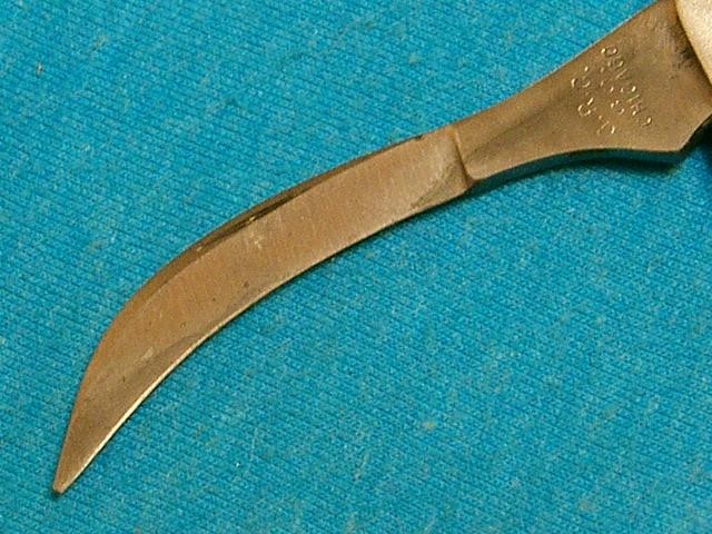 RARE ANTIQUE GRC GOLDEN RULE FOLDING DRS DOCTORS SURGICAL SCALPEL KNIFE VINTAGE
