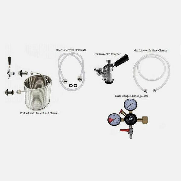Complete Single Tap Jockey Box Kit-No Cooler - No Tank