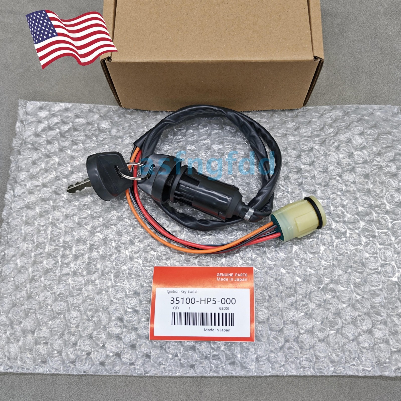 Ignition Key Switch For Honda Rancher 420 TRX420FE1 TRX420FM1/M2 15-24 NEW