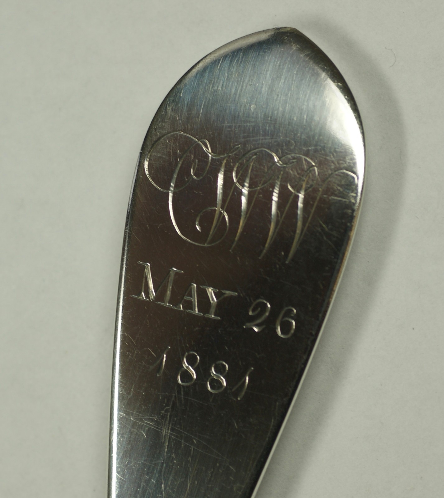 S Kirk & Son Early Coin Silver Cake Pie Dessert Fish Spatula Server Lifter 10/15