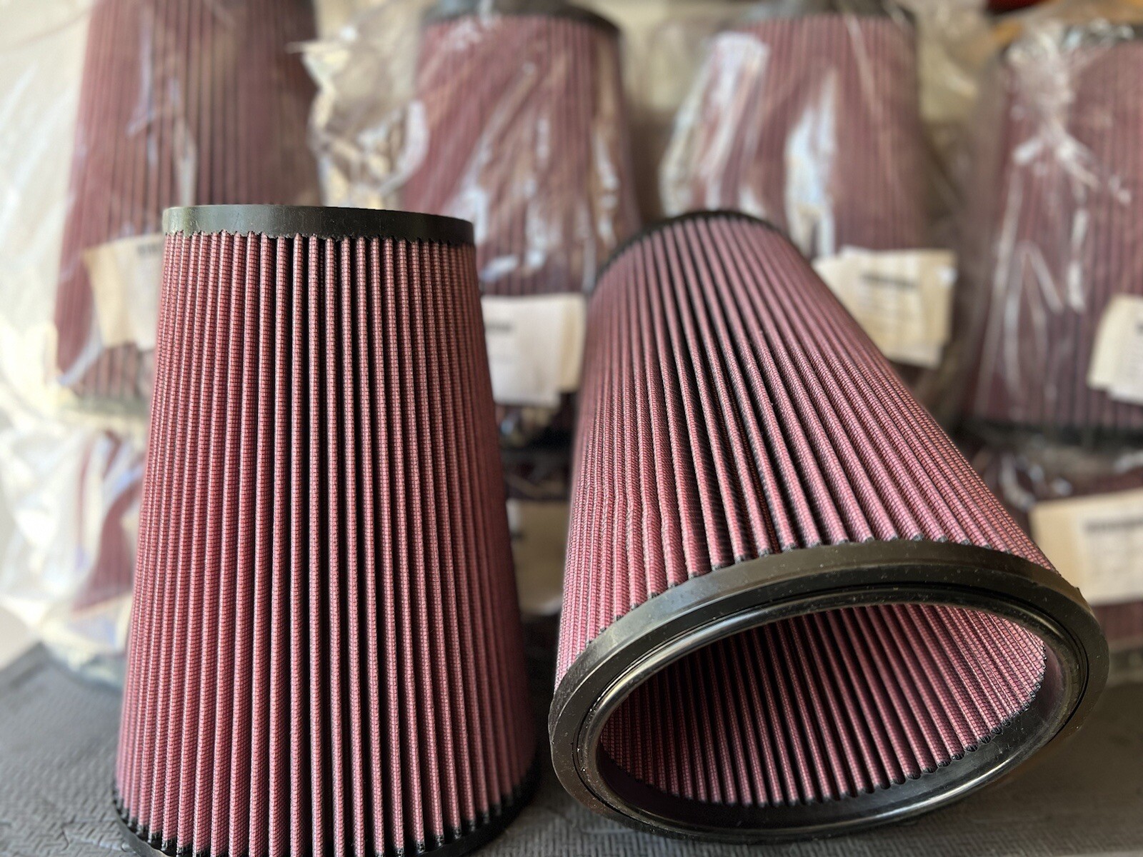 AirSep CD190 Mesh Air Intake Filter 7.5”x10” Tapered CAT3126