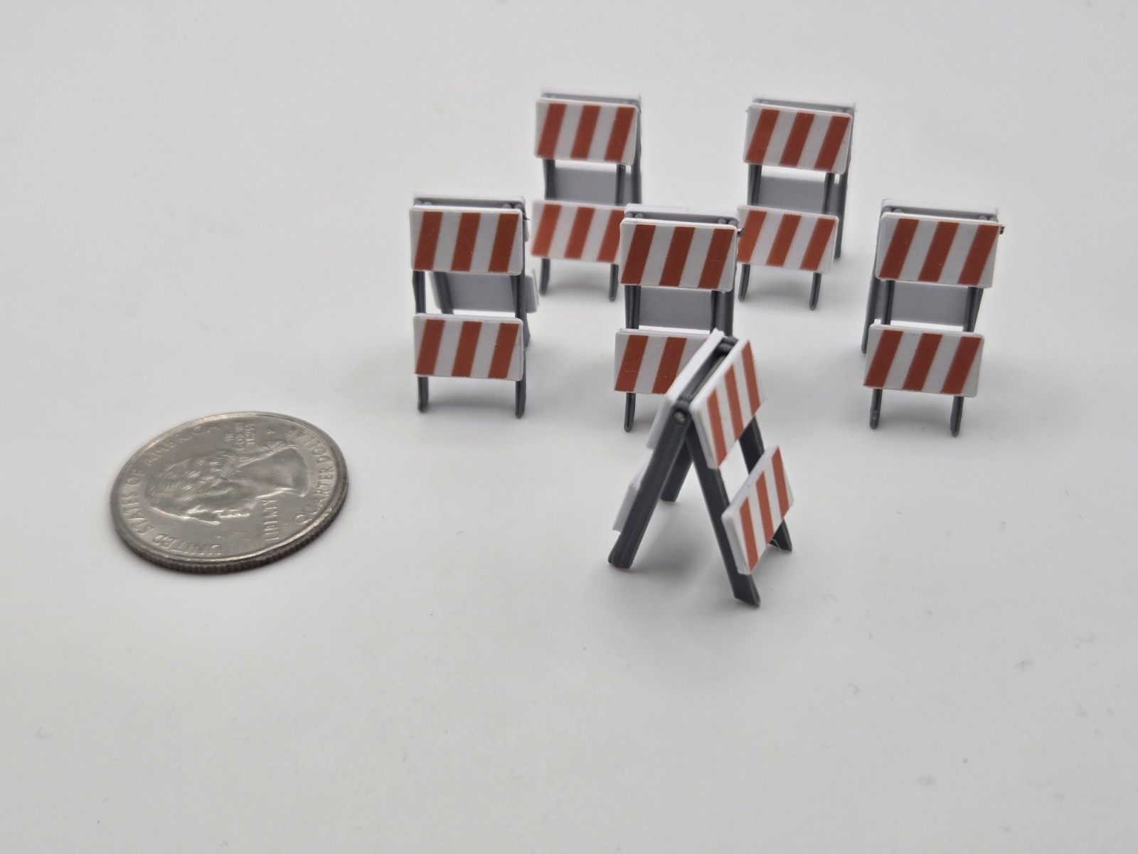 1/50 Scale Folding Type II Barricades *6 Pack*