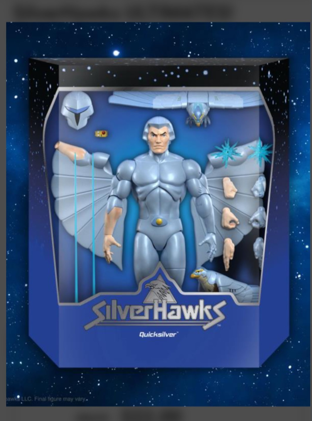 🇺🇸 Super7 ULTIMATES! SilverHawks 2X Mon*Star Figures + Throne + Quicksilver!