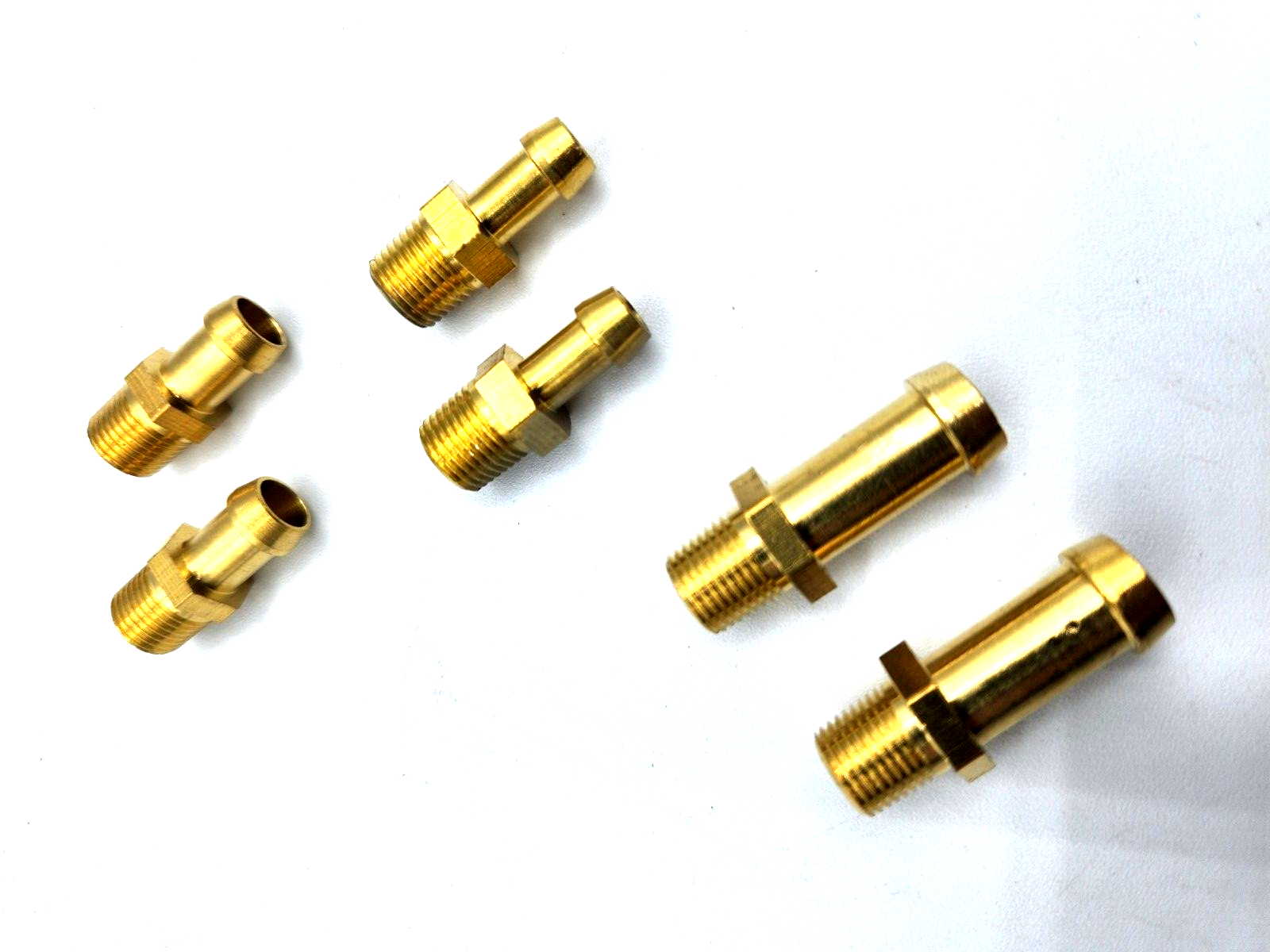 Universal Inline Chrome Low Pressure Adjustable Fuel Pressure Regulator 1-6 PSI