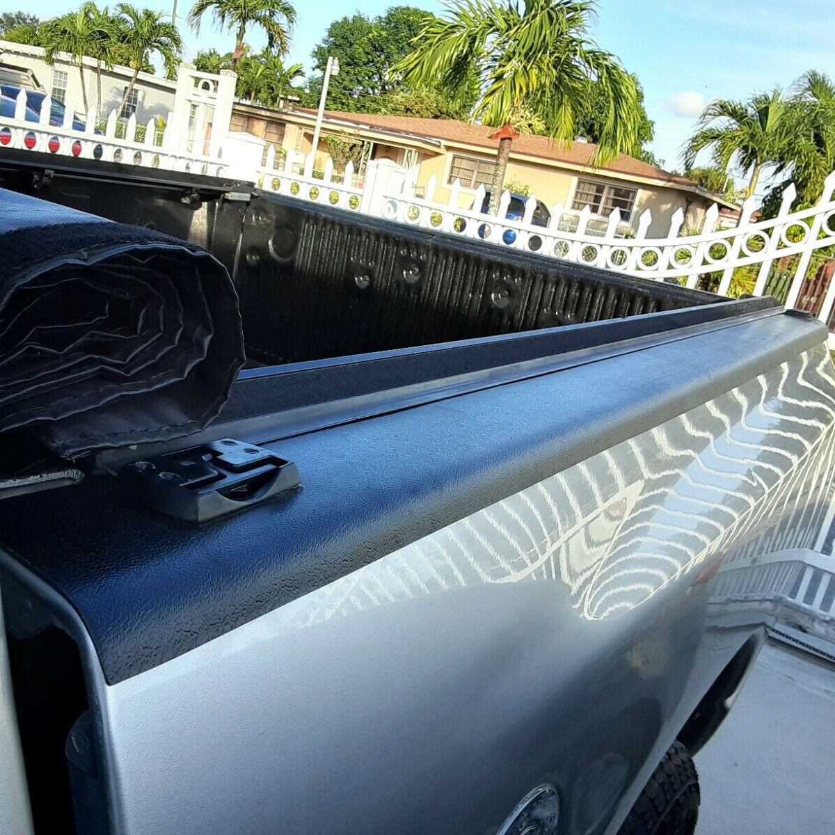 6'4" Bed Rail Cap w/Hole Top Cover Protector Fit 2002-2009 Dodge Ram 1500/2500