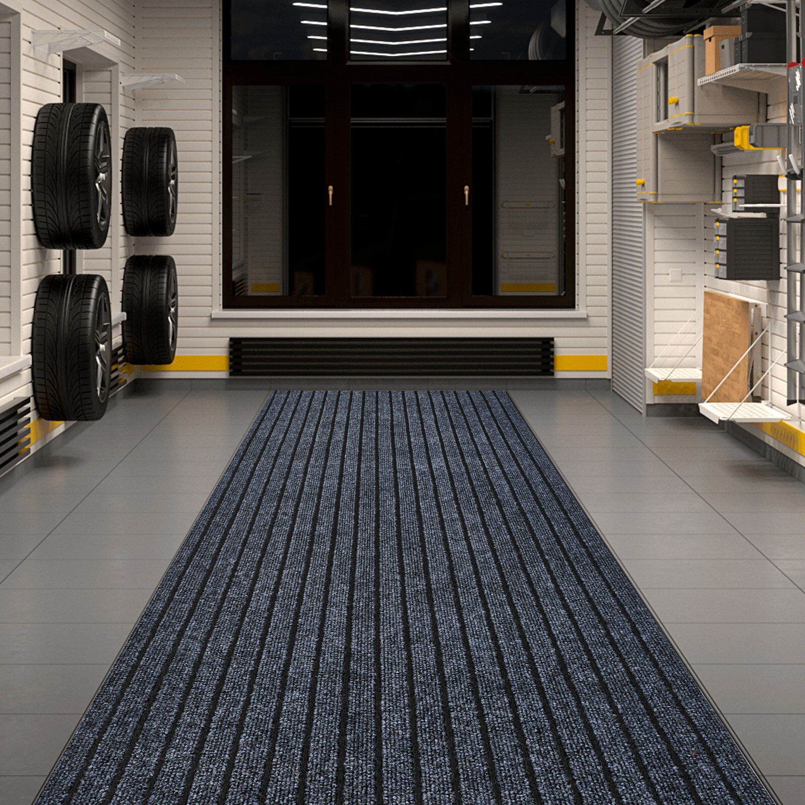 Runner Rug Hallway Non Slip Rubber Back Custom Size as Carpet Doormat Throw Rug