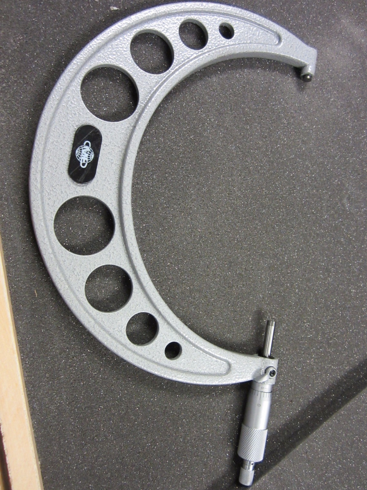 0-12" Precision OD micrometer set 0.0001" carbide standards 12pcs/set FREE SHIP