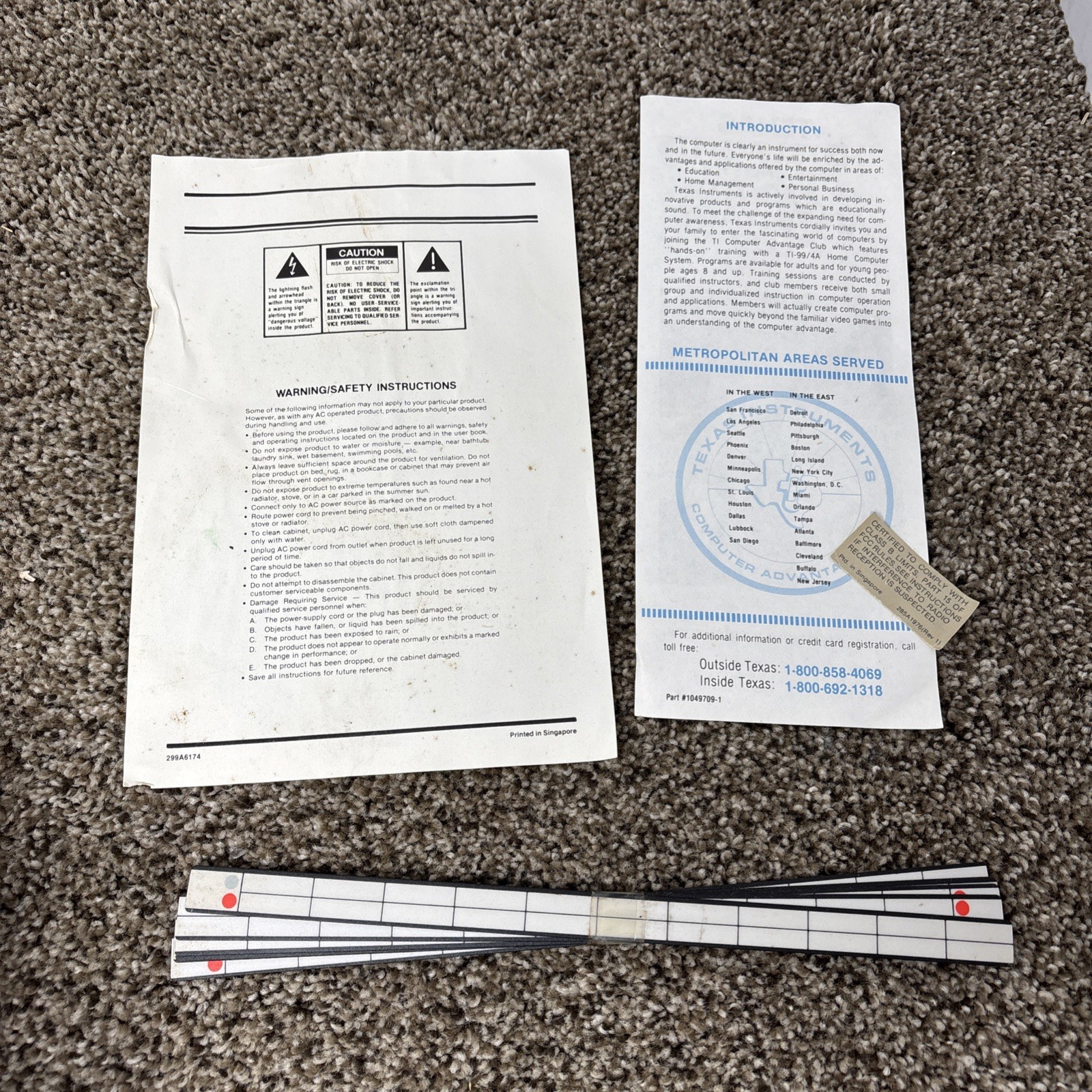 Texas Instruments TI-99/4A Home Computer In Box TESTED With Cables Games