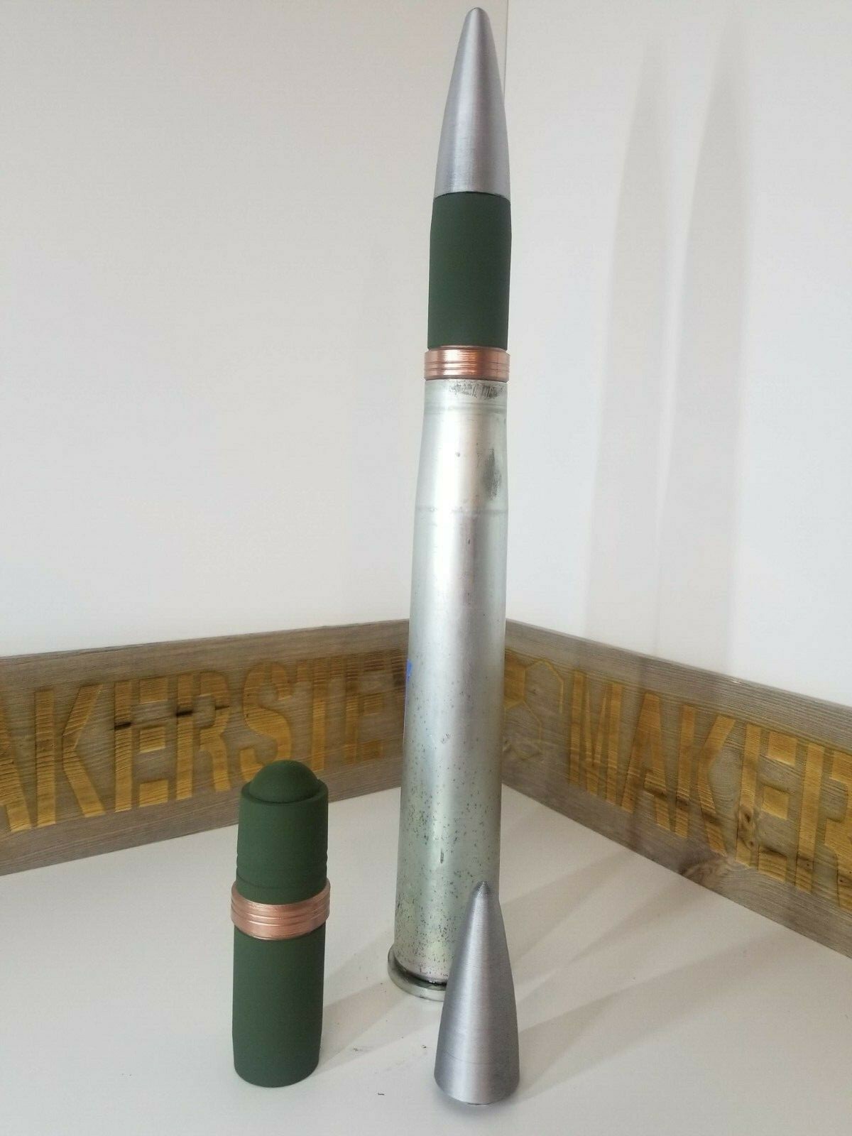 3D Printed 40mm BOFORs L70 Replica - Lifesize! FAKE - Hand Stamped Stencil