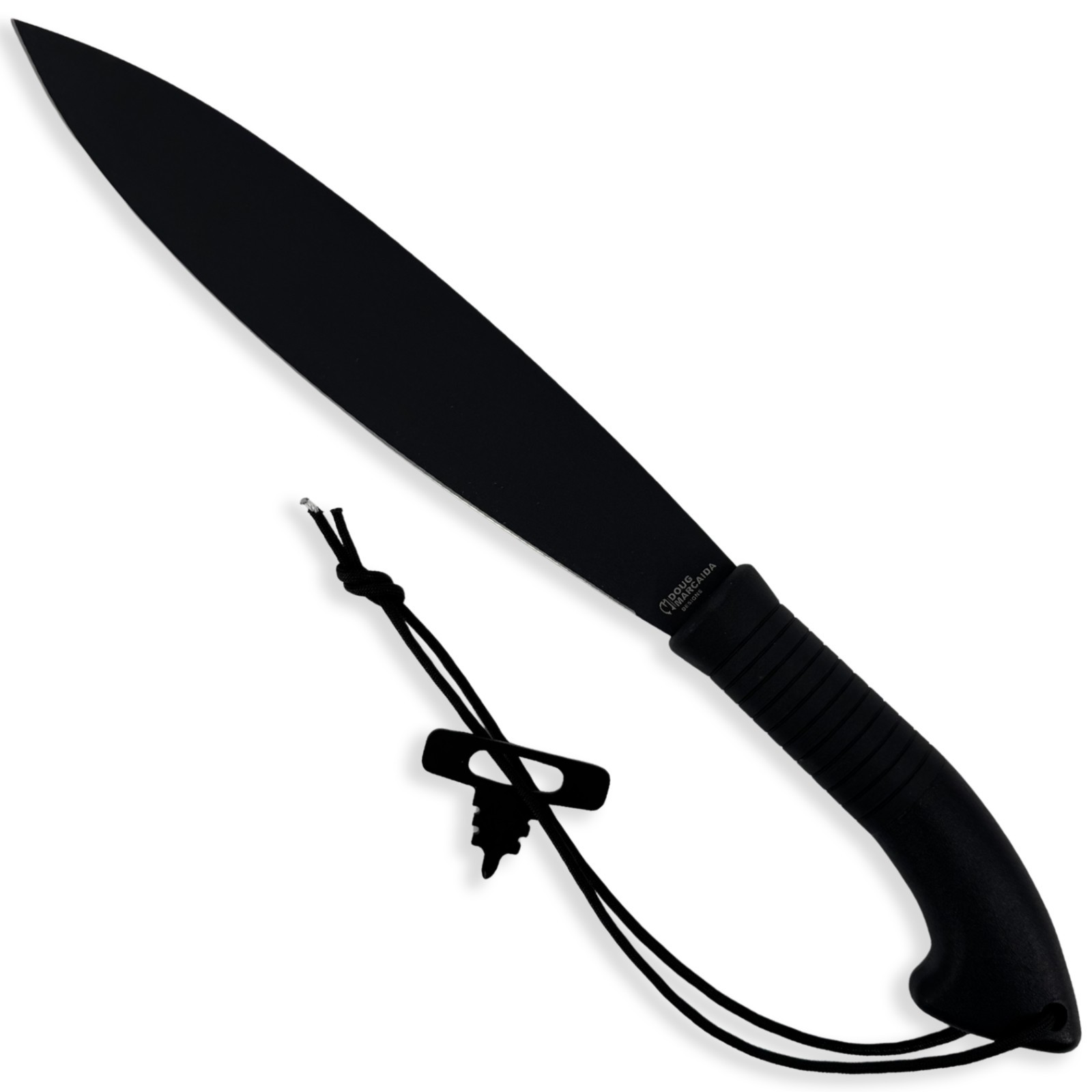 BattlSpear Fixed Blade Machete Hunting Survival Knife by Doug Marcaida
