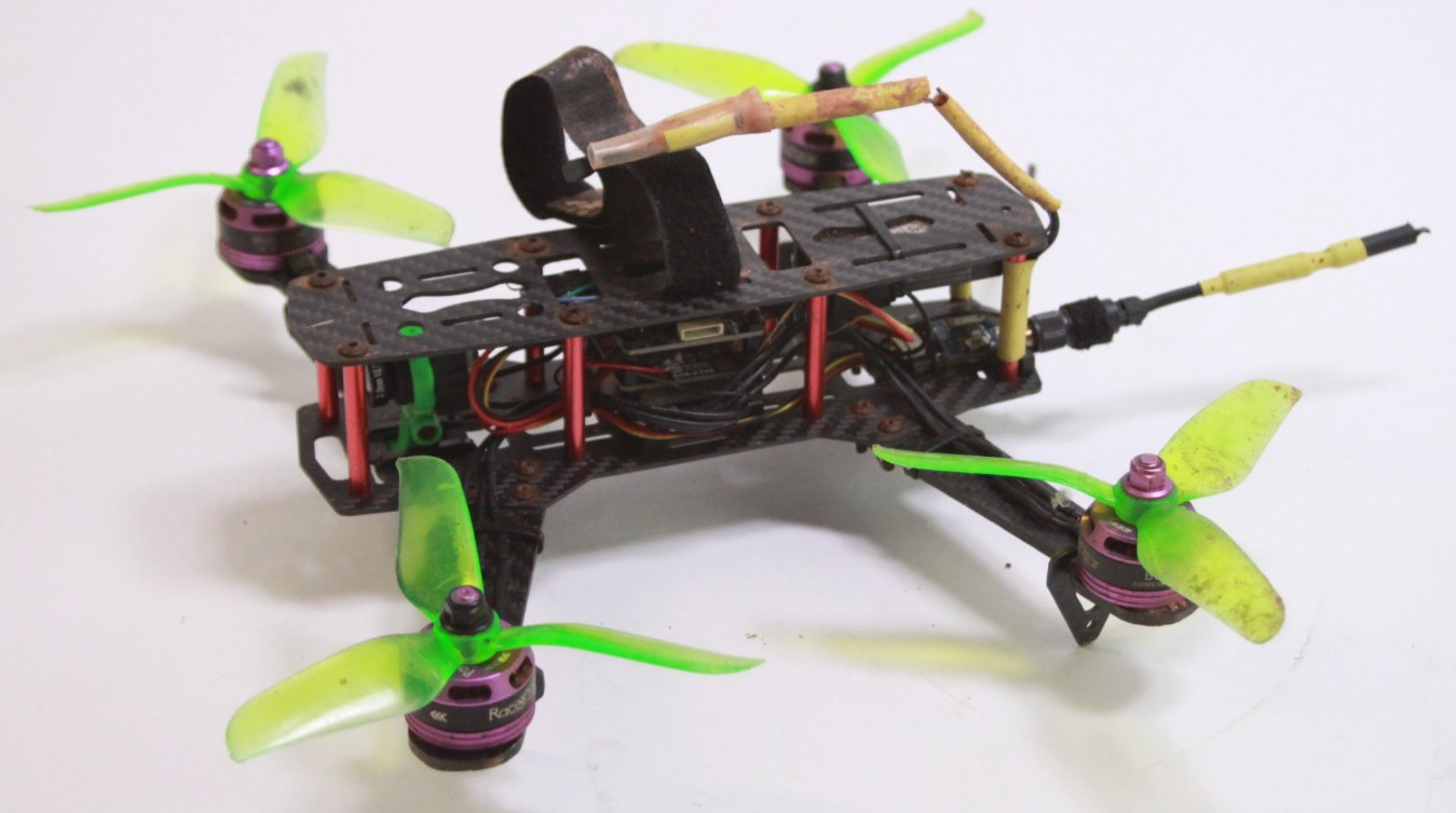 Untested FPV Freestyle Drone With Electronics Frame and Motor UNTESTED BR2205