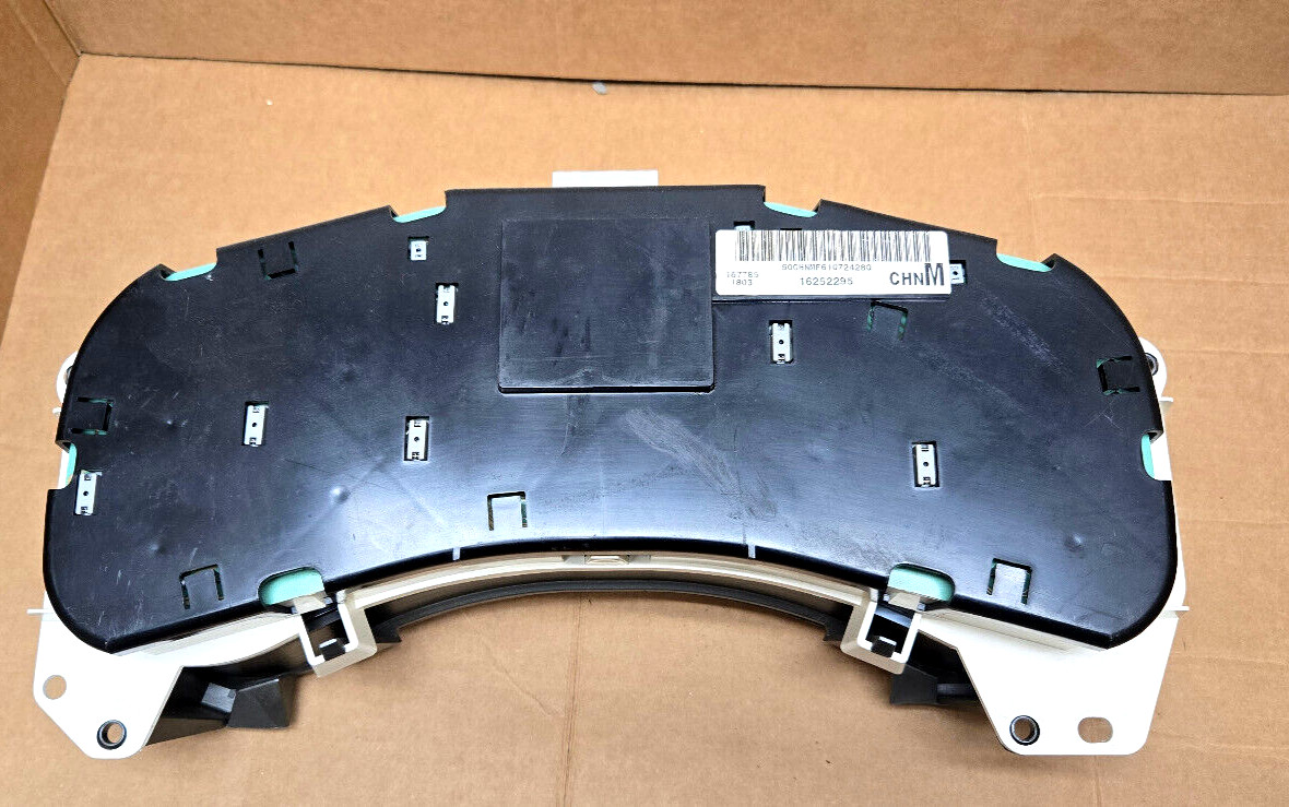 99-02 DENALI 7 GAUGE INSTRUMENT CLUSTER SPEEDOMETER REMAN TRANSMISSION 120MPH