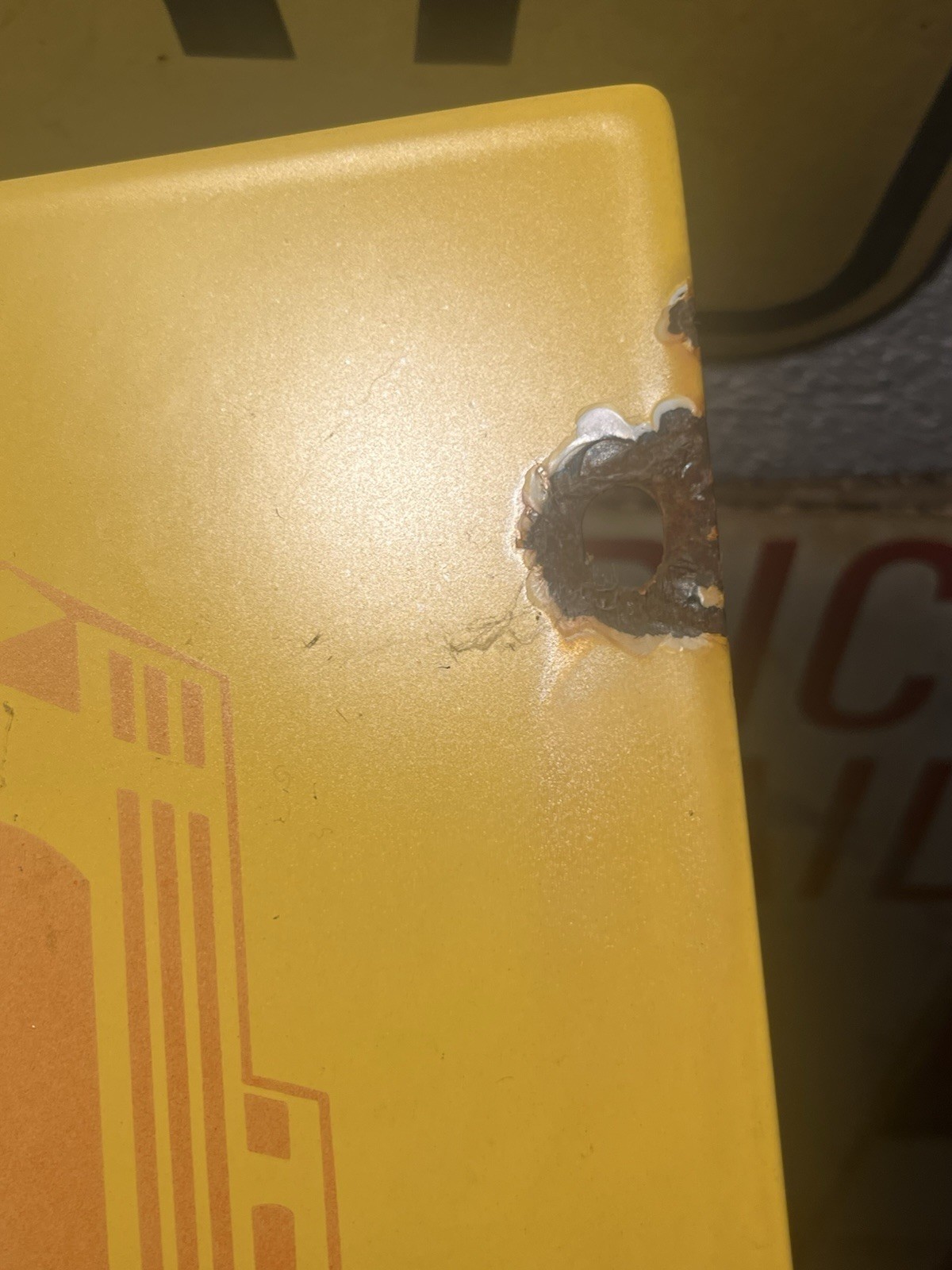 OAKLAND “WATERFRONT WAREHOUSE DISTRICT” Porcelain Enameled Sign 12”x18”