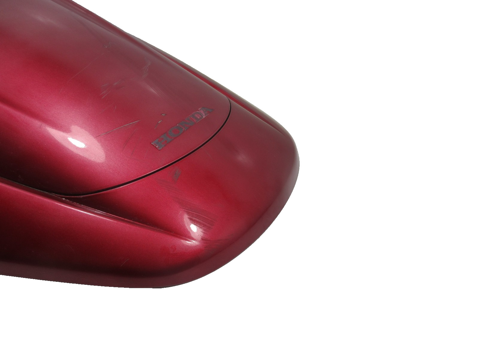 OEM HONDA 2005 F-12X TURBO AQUATRAX GPS BURGUNDY RED FRONT HOOD ASSEMBLY & LATCH