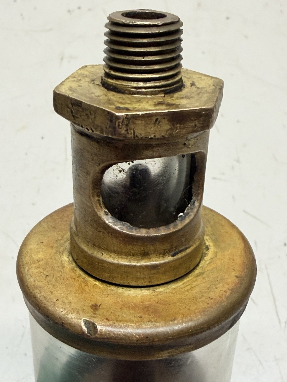 Brass Cylinder Oiler IHC M International Famous Mogul Hit Miss Engine 1/4" NPT