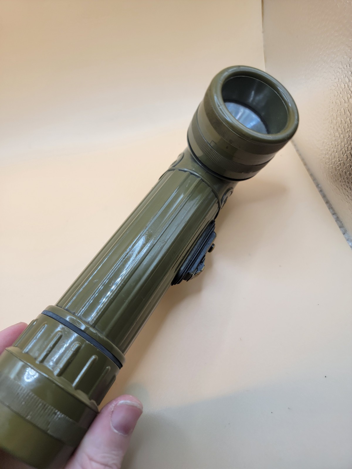 US Army USMC Military Fulton MX-991/U Right Angle Flashlight