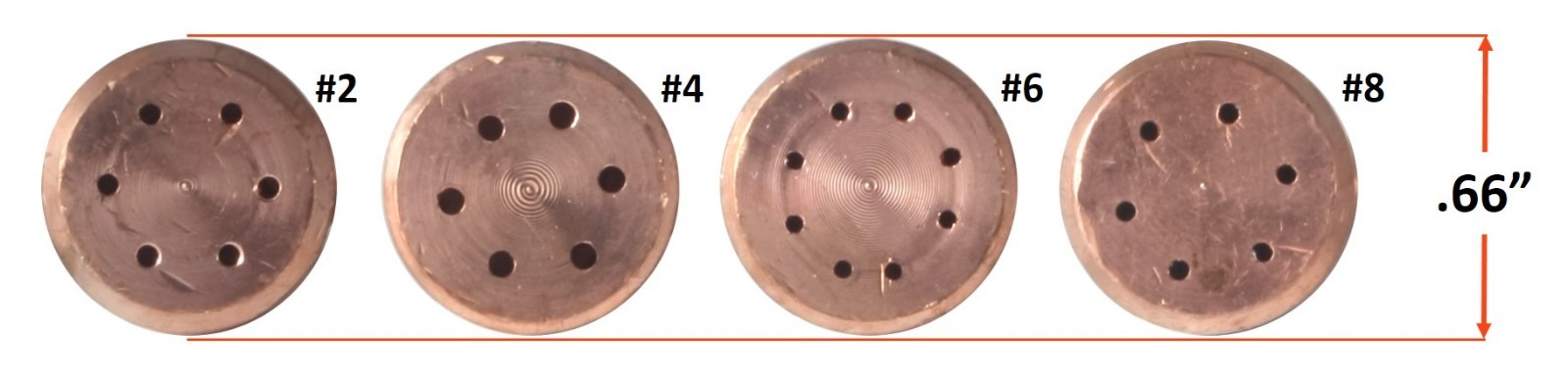 SÜA Heating Nozzle/Rosebud 4-MFA-1 Compatible with 100 Series Victor - Acetylene