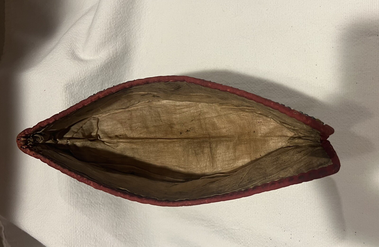 Antique Glengarry Iroquois Ornate Beaded Cap Hat