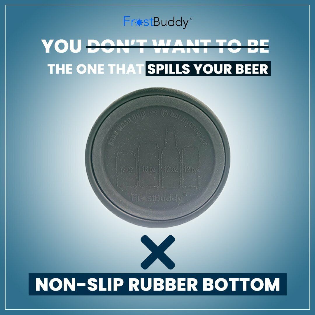 Frost Buddy​ Universal 2.0 Stainless Steel Insulated Can Cooler