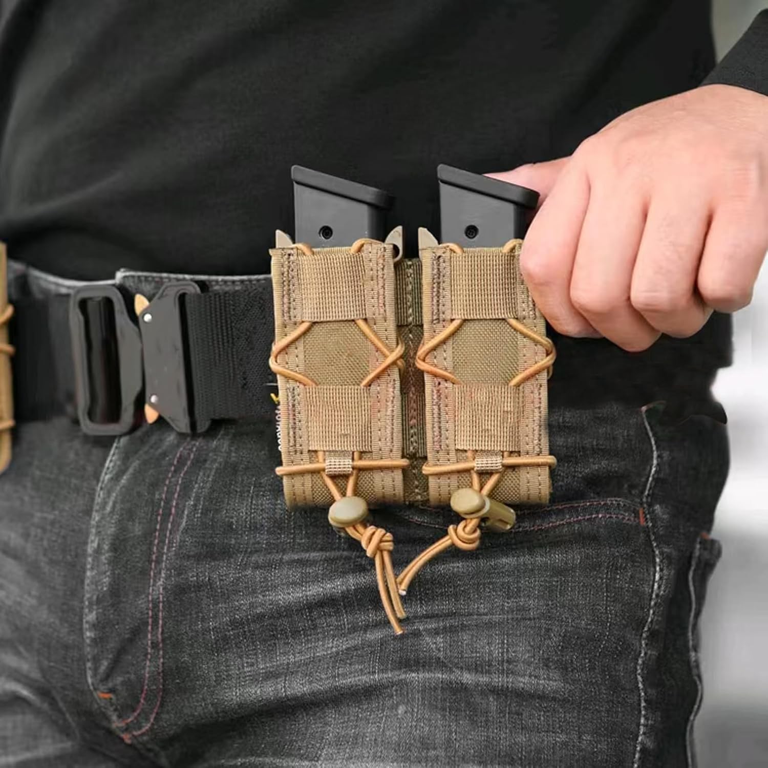 Tactical Molle Magazine Pouch Universal Single/Double/Triple Pistol Mag Holster