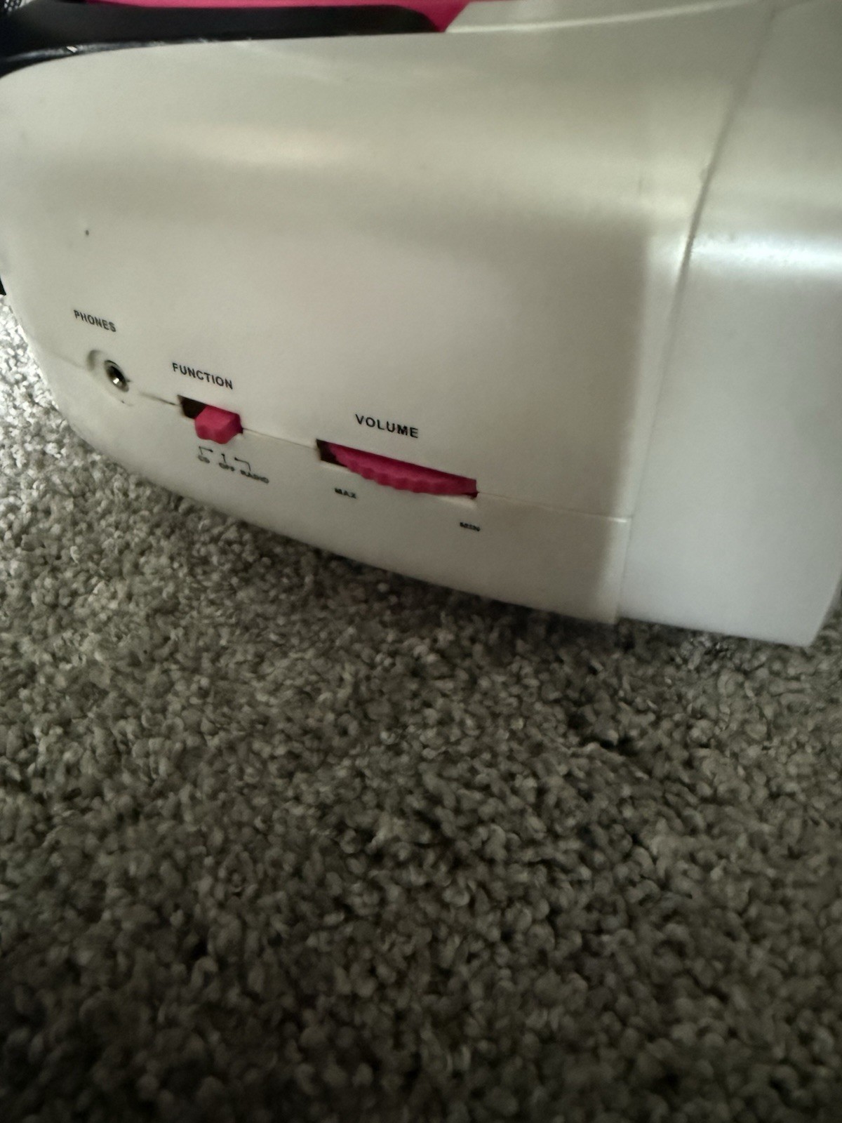 One Direction 1D Portable AM/FM Radio CD Player Boombox RARE - READ DESCRIPTION