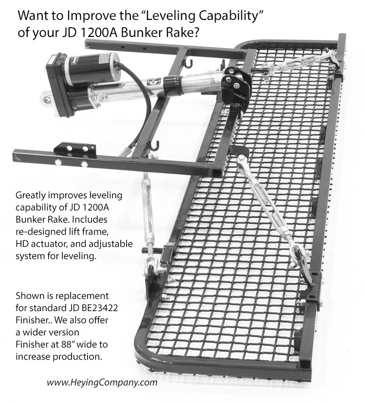 BE23422 John Deere Bunker Rake Parts Pro Field Finisher Replacement for JD 1200A