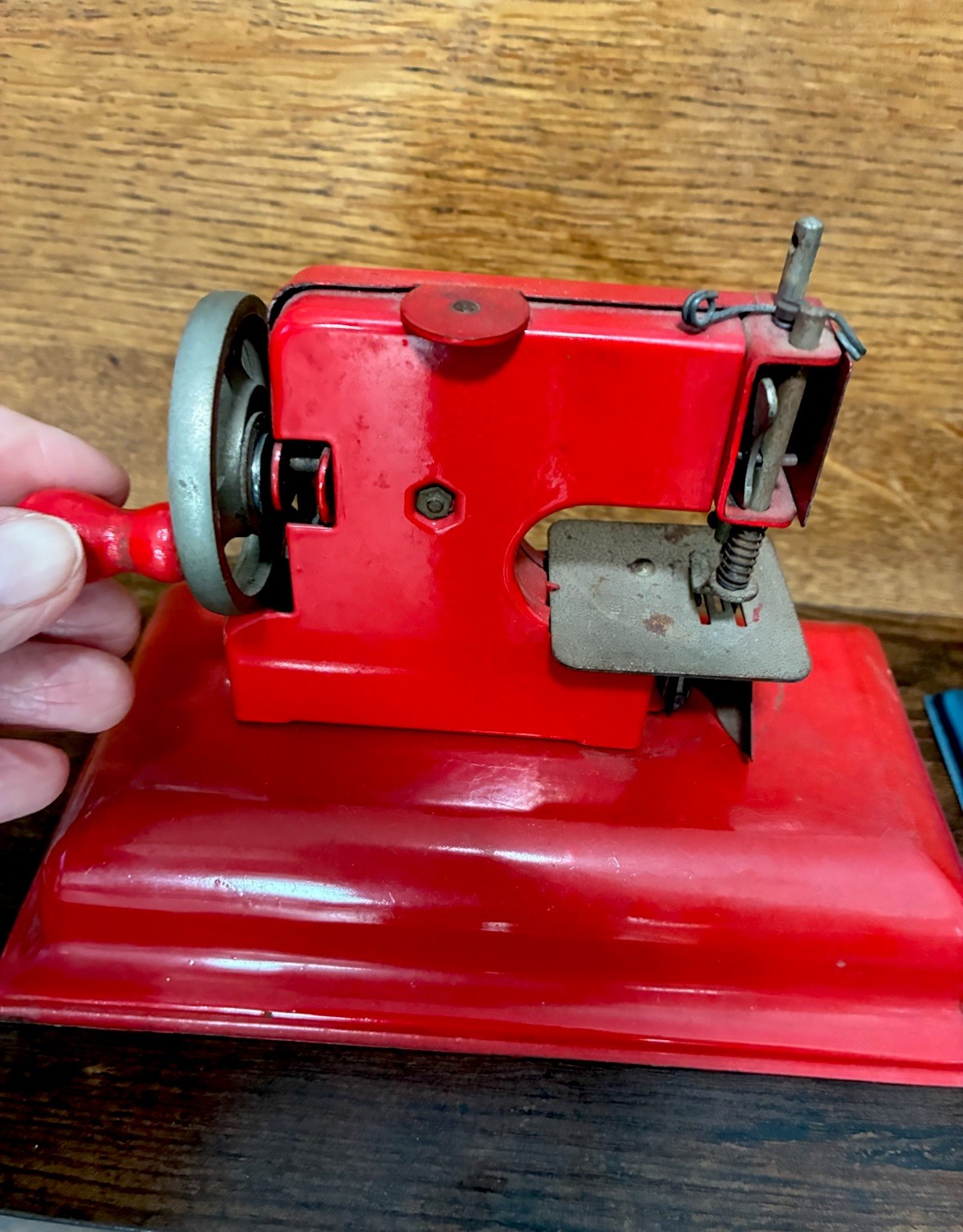 Lot Of 2 1940- 1950 Collectible Children Child Toy Sewing Machines. German Made