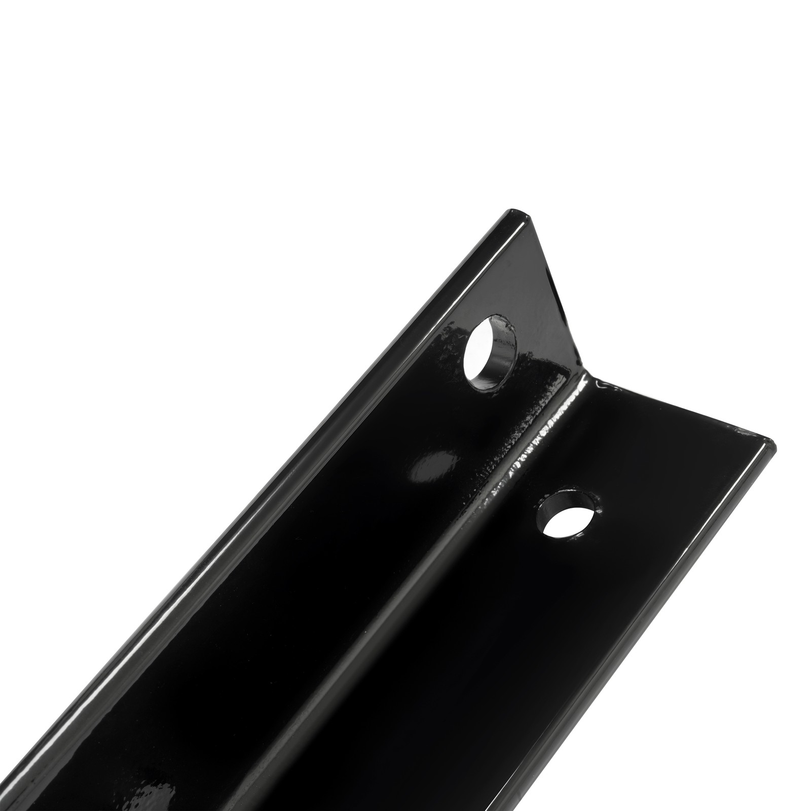 2pcs Black Battery Box Mounting Brackets For Peterbilt 375/378/379/385 1988-2010