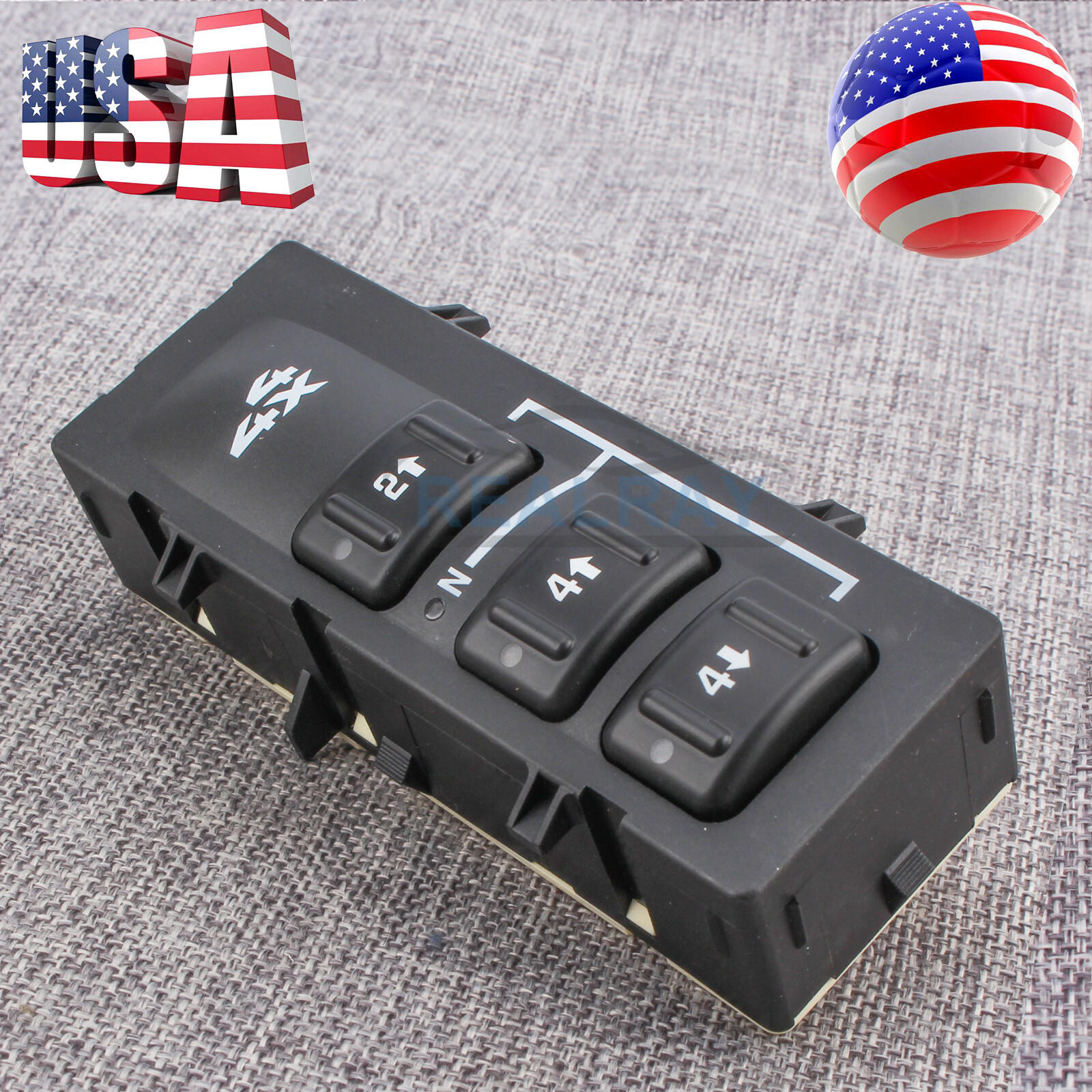 19259312 4WD 4X4 Wheel Drive Selector Switch for GMC Sierra 1500 2500 HD 3500