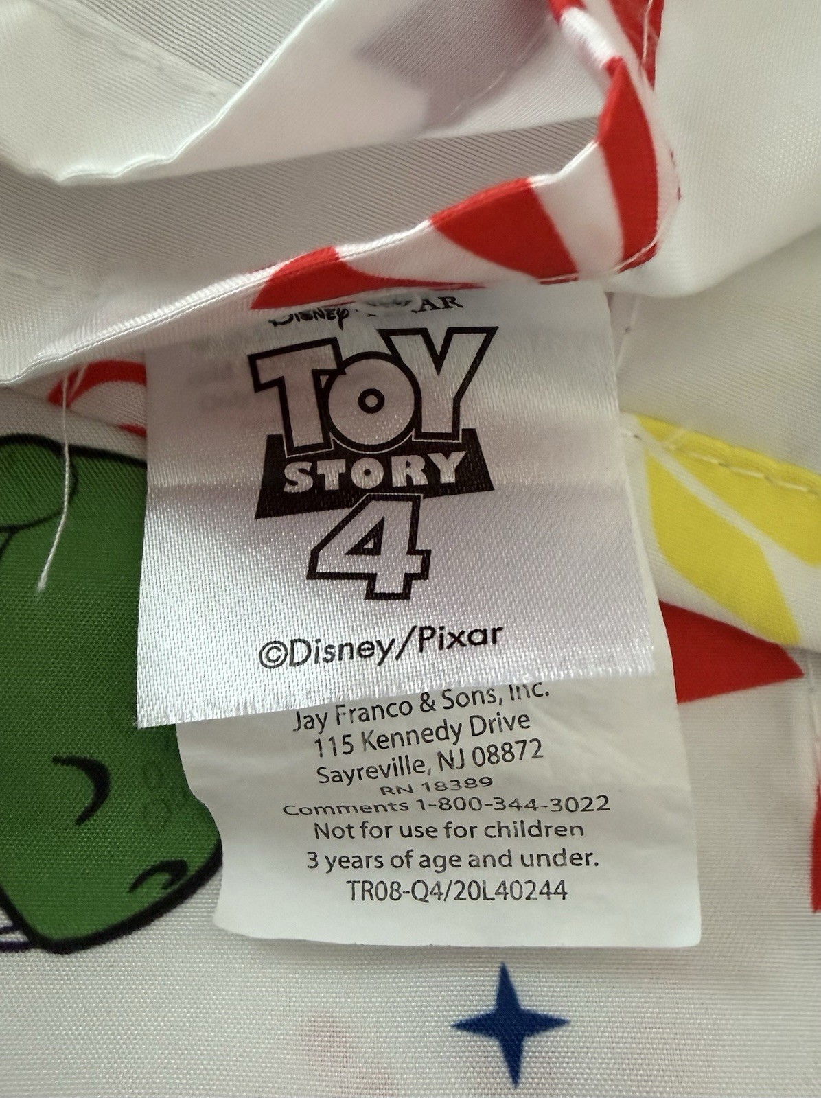 Disney's Toy Story 4 FULL Size 4 Piece Sheet Set