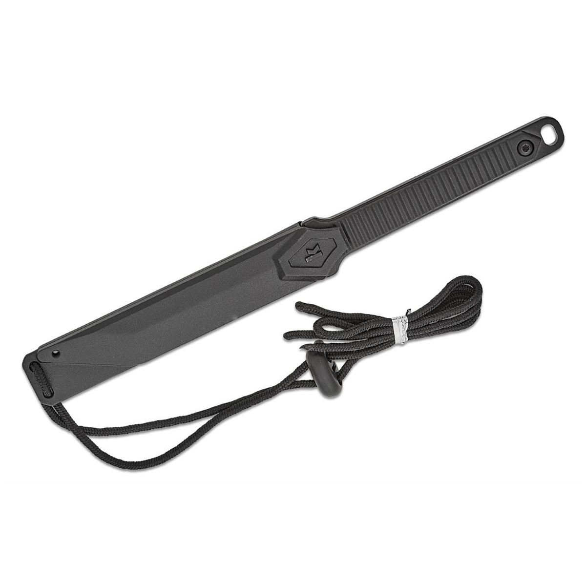 Kershaw Dune American Tanto Fixed Blade Neck Knife with Nylon Sheath - Black