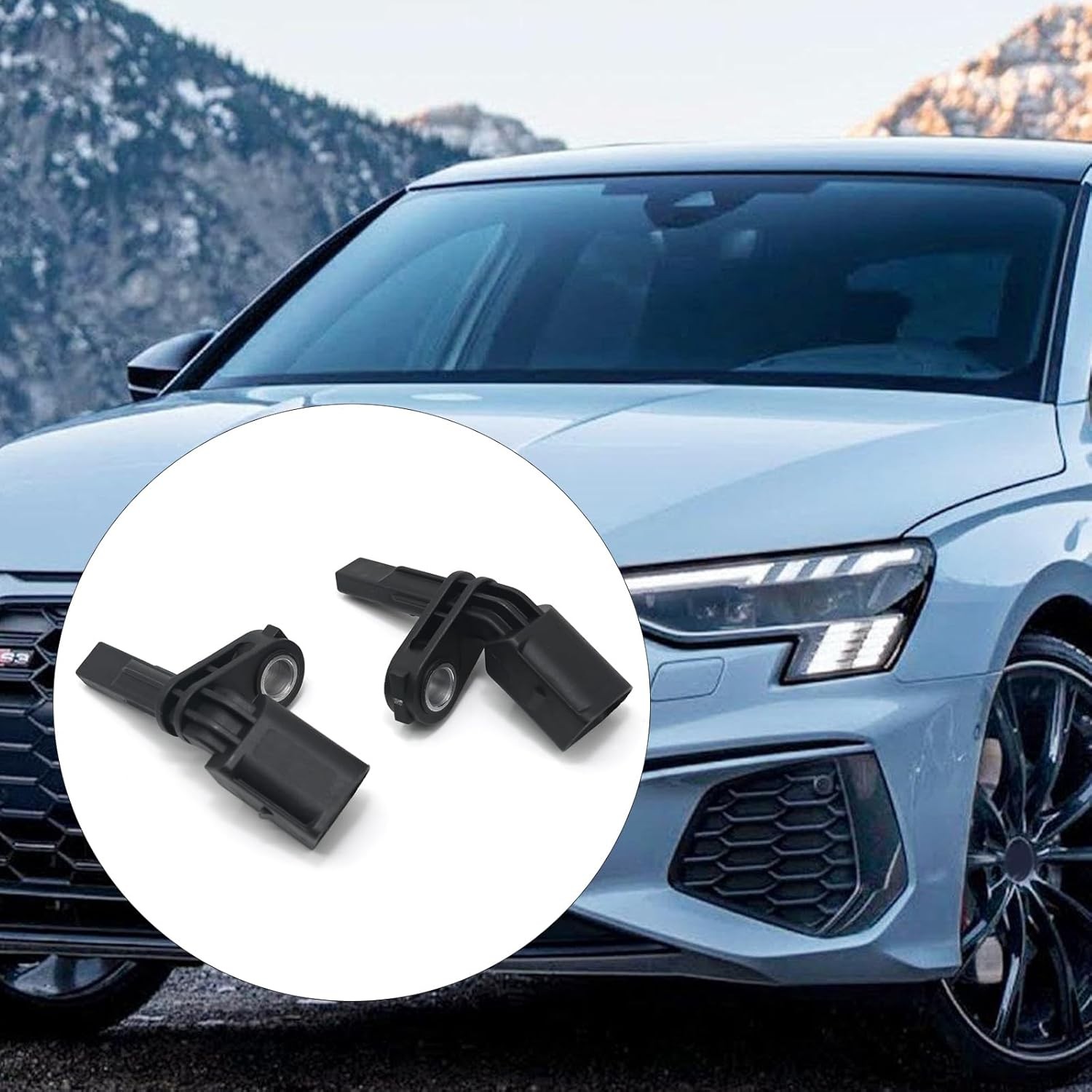 2Pcs ABS Wheel Speed Sensor Front&Rear ALS469 ALS468 ALS430 ALS467 Replacement f